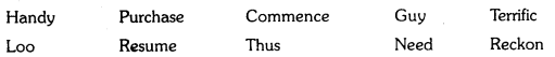 OU Degree 6th Sem English Unit 5 Vocabulary, Grammar 1