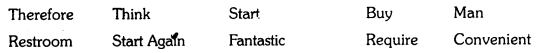 OU Degree 6th Sem English Unit 5 Vocabulary, Grammar 2