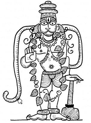 Hanuman Chalisa Chaupai 4 Meaning in English 1